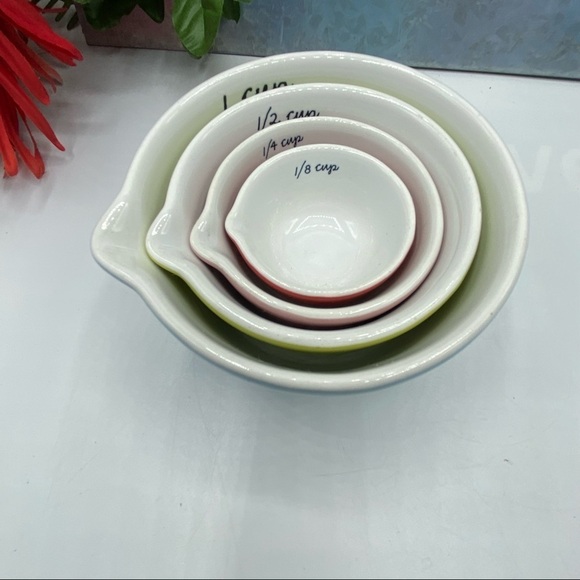 Anthropologie Measure Up Bird Ceramic Cups - Picture 4 of 10